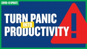 panic into productivity